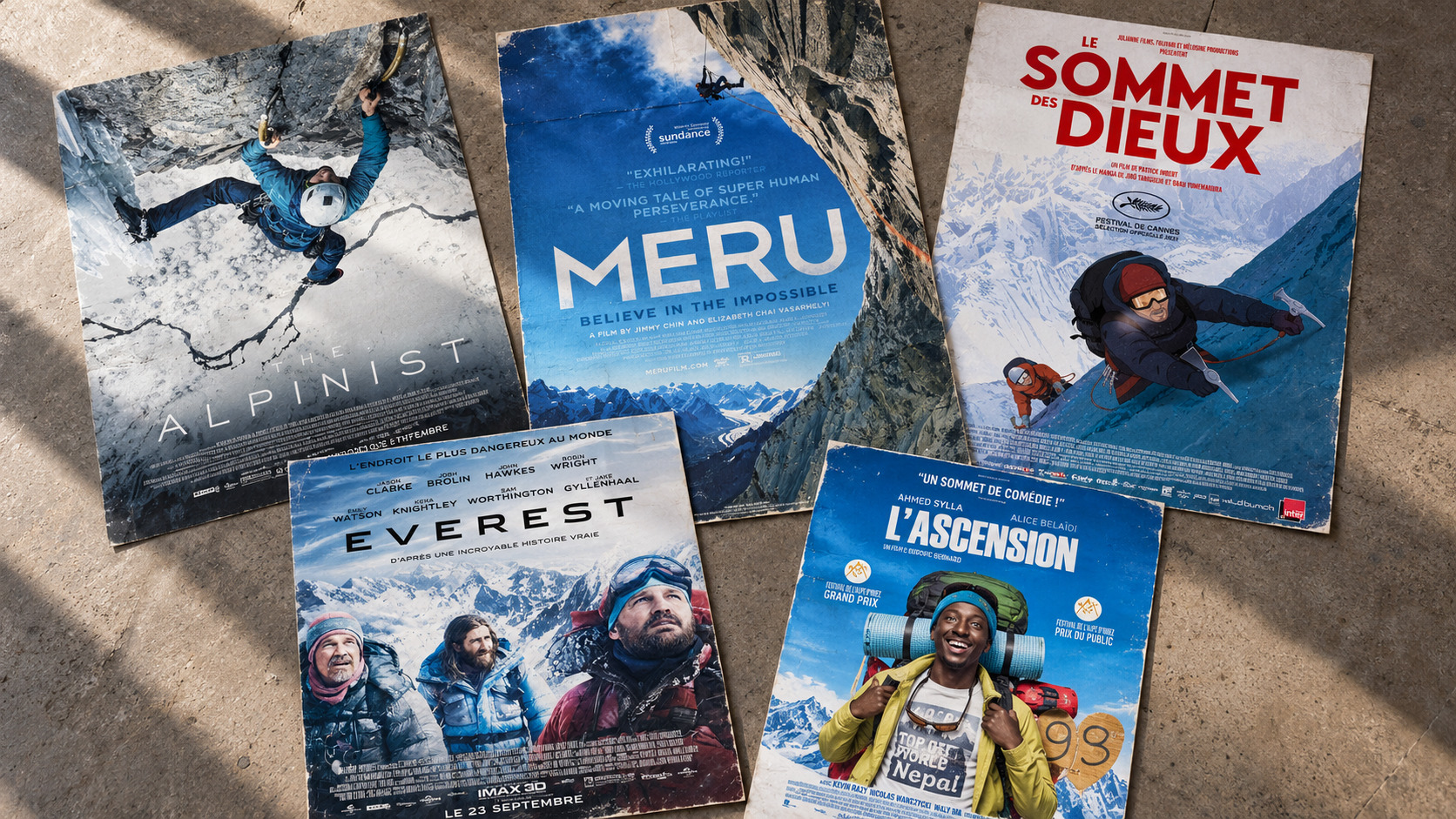 affiches film alpinisme